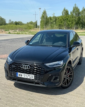 Audi Q5 Sportback cena 162393 przebieg: 68500, rok produkcji 2021 z Warszawa małe 211